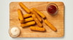 80 Mozzarella Sticks (6 Stück)